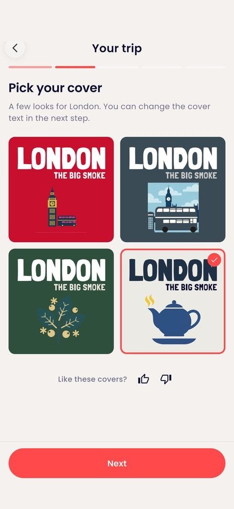 Pick your cover.
